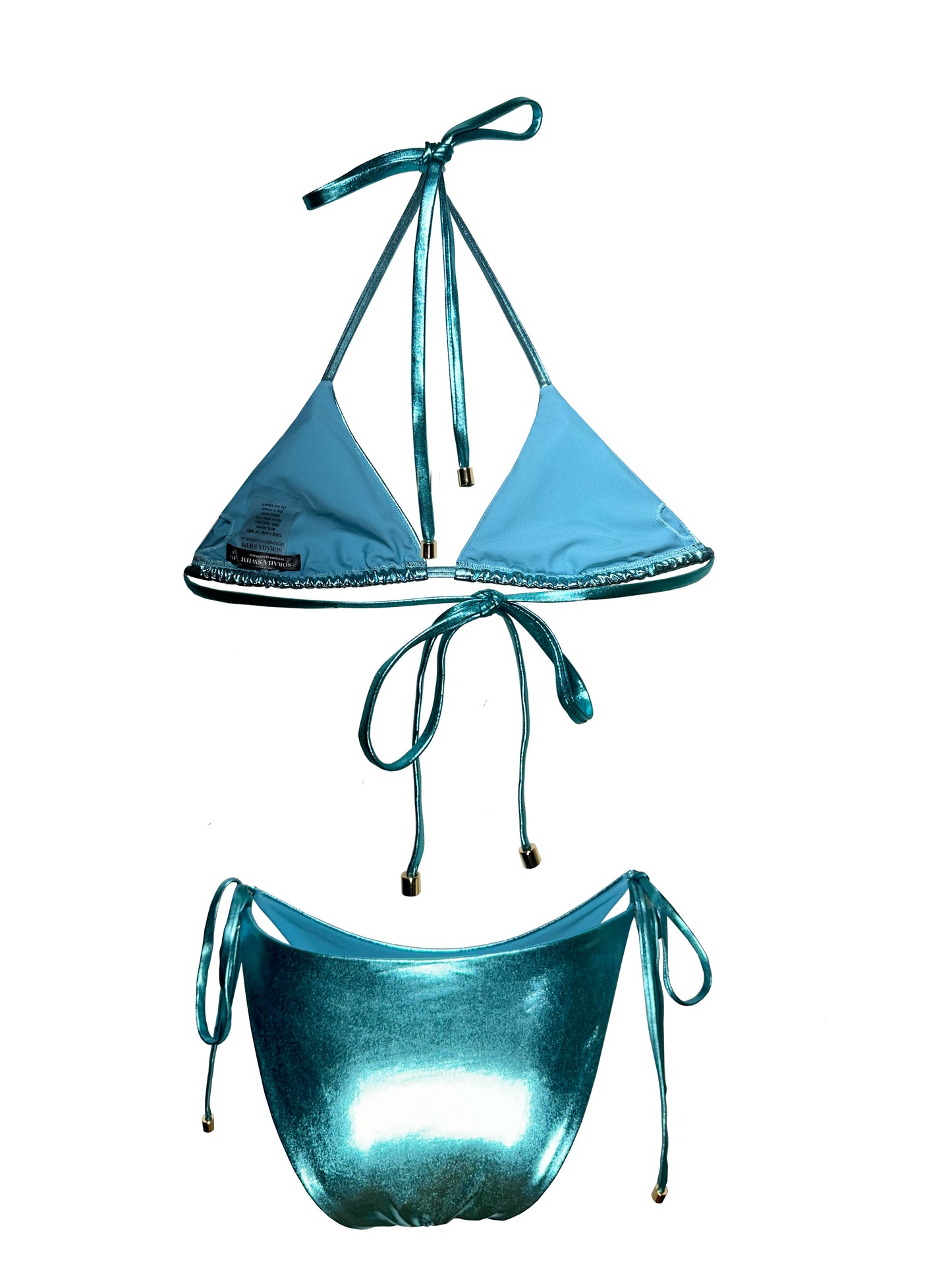 Kalani Two Piece- trinalge top & full brief bottoms