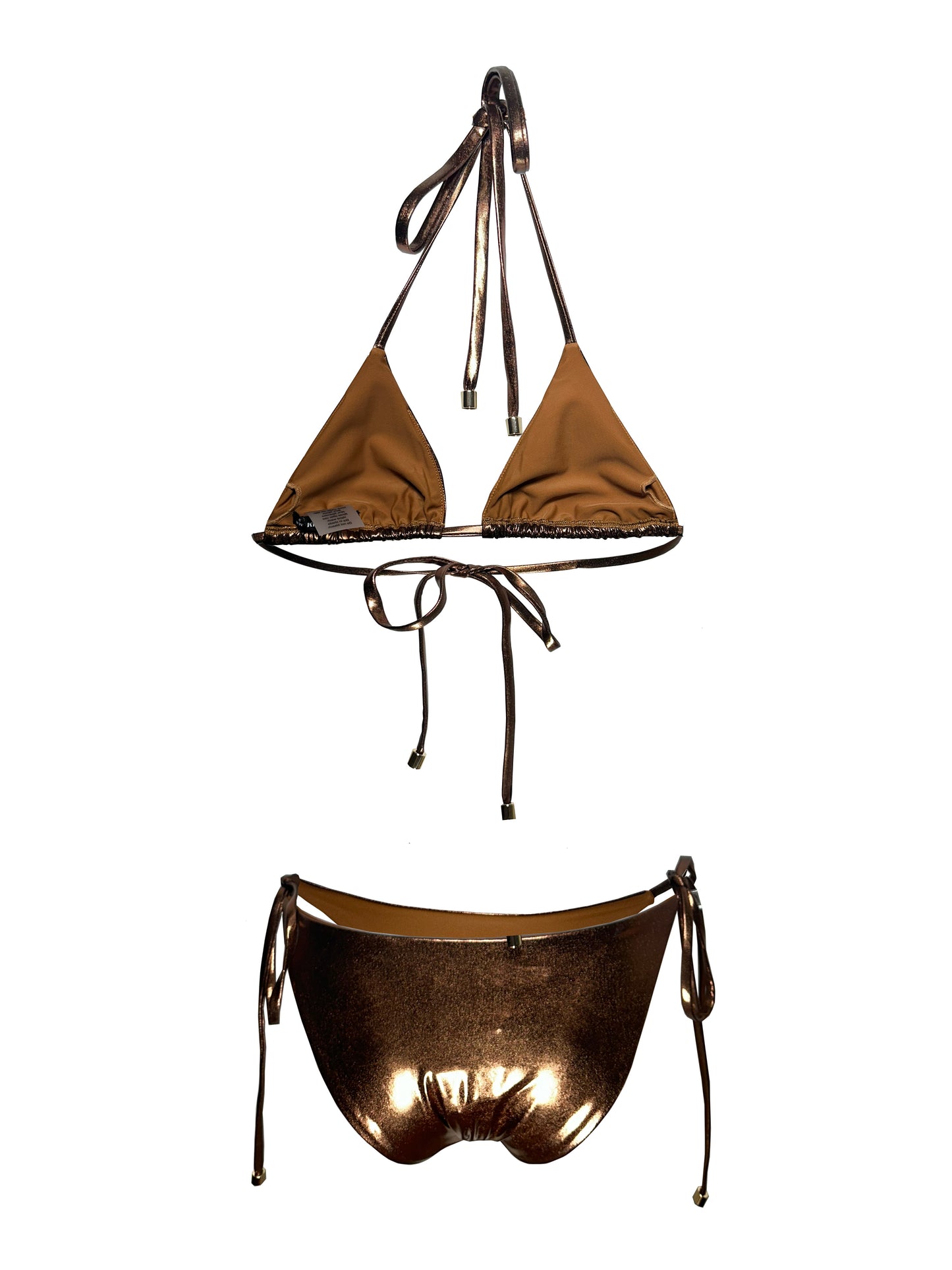 Amber Two Piece- triangle top & full brief bottoms