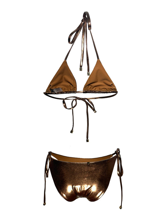 Amber Two Piece- triangle top & full brief bottoms